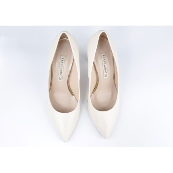 Туфлі BRAVO MODA 0003/KREM SKORA