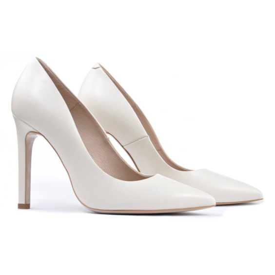 Туфлі човники BRAVO MODA 1254/KREM SKORA
