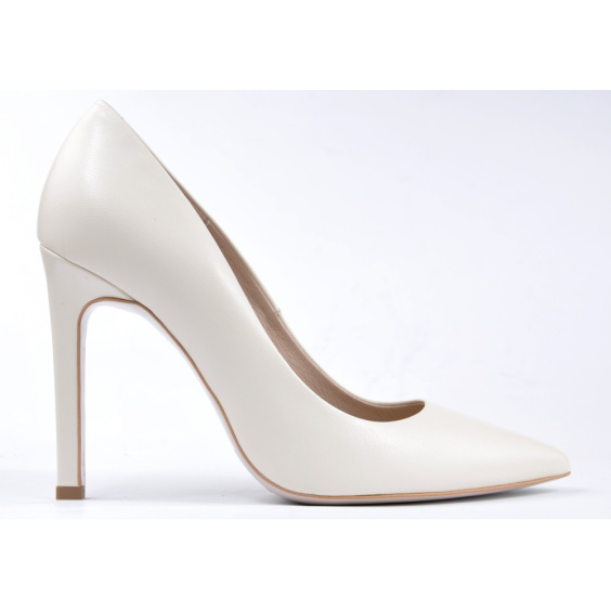 Туфлі човники BRAVO MODA 1254/KREM SKORA