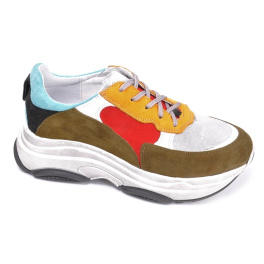 NESSI 19528/KHAKI+KOL