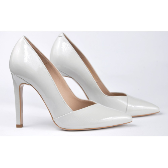 Туфлі човники BRAVO MODA 1305/IVORY NAPLAK