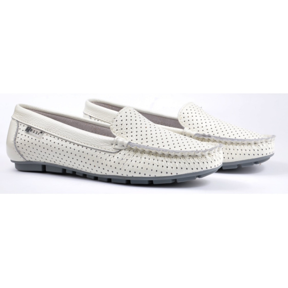 Мокасини NESSI 17145/BIALY 412