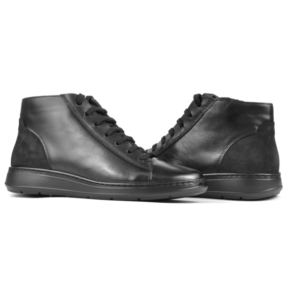 Черевики комфорт ЧЕРЕВИКИ STEPTER 7777/BLACK LICO