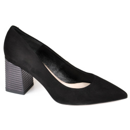 BRAVO MODA 0067/CZARNY ZAMSZ