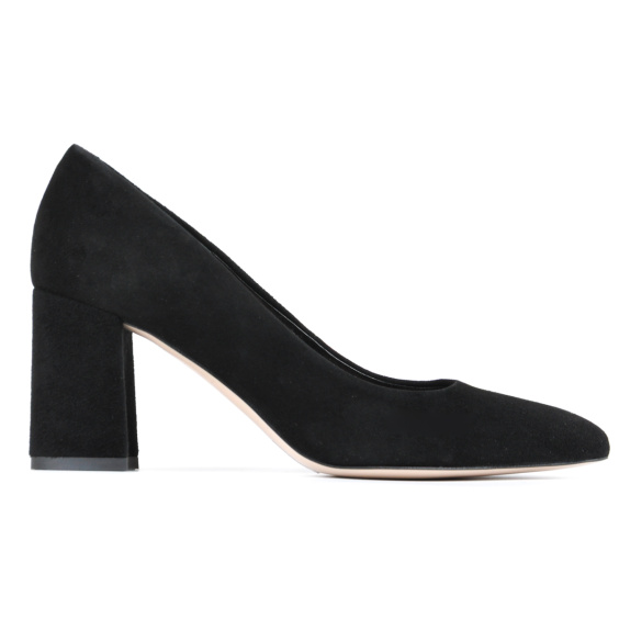 Туфлі човники BRAVO MODA 1479/Czarny zamsz