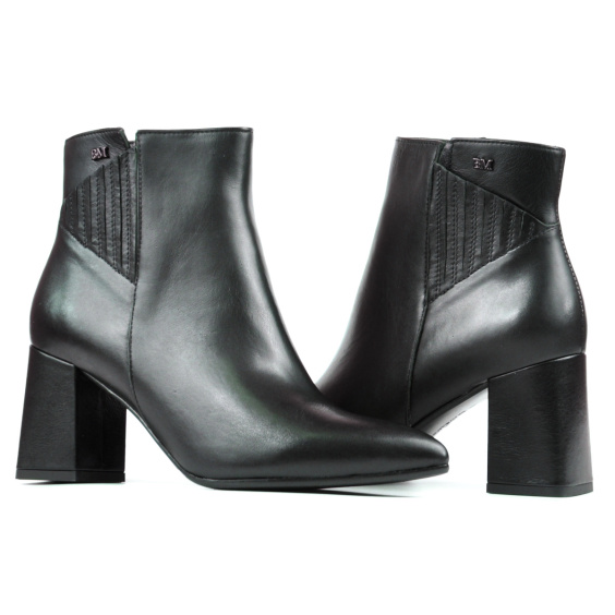 Черевики BRAVO MODA 2300/CZARNY SKORA