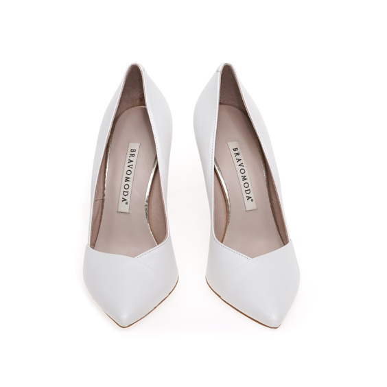 Туфлі човники BRAVO MODA 1305/BEZ GWHITE