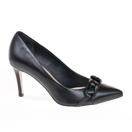 BRAVO MODA 0056/CZARNA SKORA