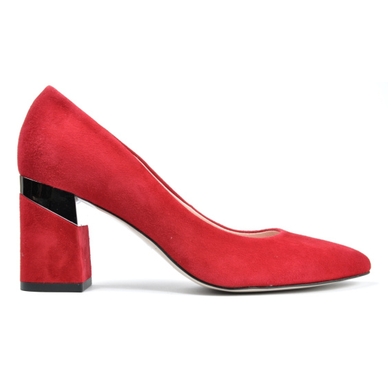 Туфлі BRAVO MODA 1773/WINO ZAMSZ