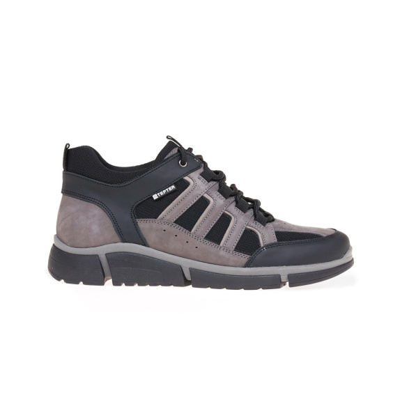 Черевики комфорт STEPTER 7807/GREY/NUBUK