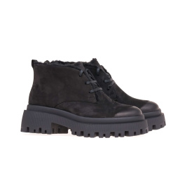 ЧЕРЕВИКИ STEPTER 7998/BLACK/NUBUK