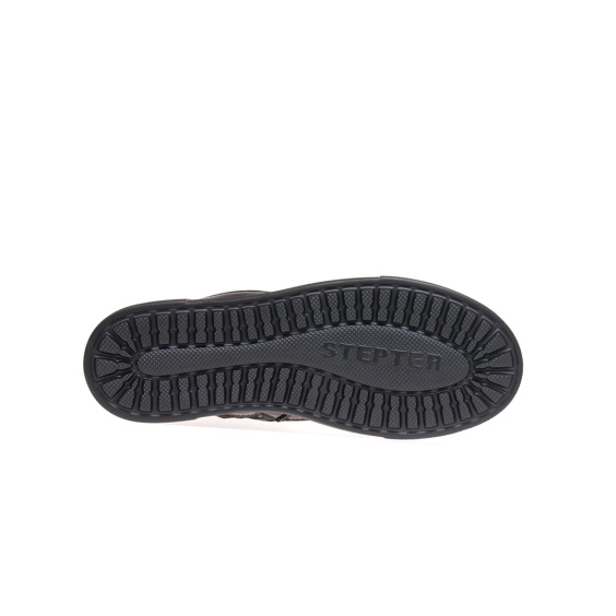 Черевики STEPTER 8012/BLACK/LICO+NUBUK