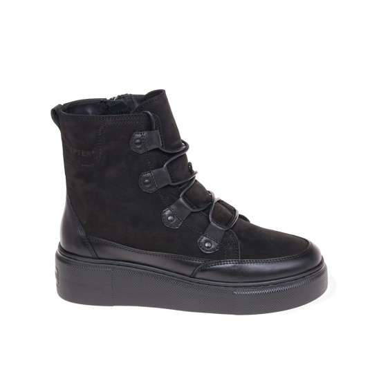 Черевики STEPTER 8012/BLACK/LICO+NUBUK