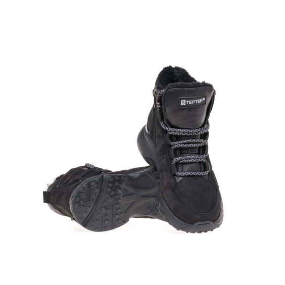 Черевики STEPTER 8031-OW/BLACK/NUBUK