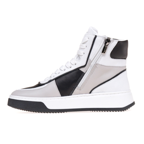 Черевики ЧЕРЕВИКИ STEPTER 8020-OW/bez+black/lico