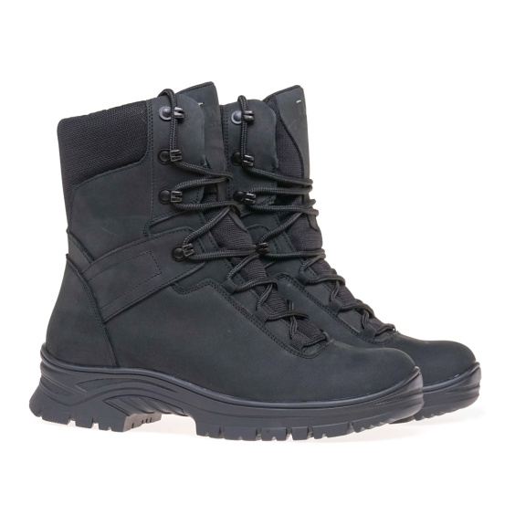 Черевики комфорт IKOS 0040-1M/BLACK/NUBUK