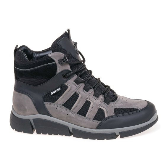 Черевики комфорт STEPTER 7812-OW/GREY/NUBUK