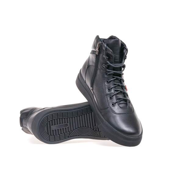 Черевики комфорт IKOS 3924-1S-OW/BLACK/LICO