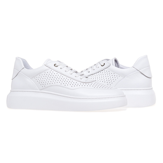 Туфлі перфорація STEPTER 7921/WHITE/LICO