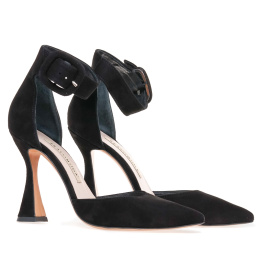 BRAVO MODA 0088/CZARNY ZAMSZ