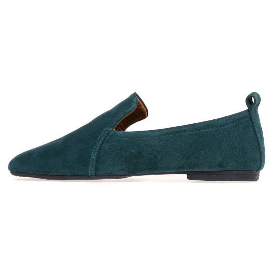 Балетки LOTTINI 37-8413/D.GREEN SUEDE