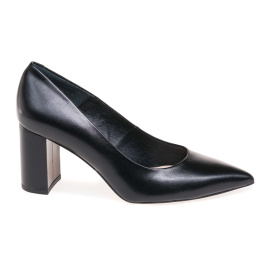 BRAVO MODA 0155/CZARNA SKORA