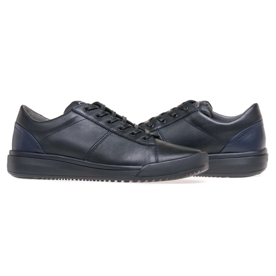 Туфлі комфорт IKOS 3885-1/BLACK+GR/LICO