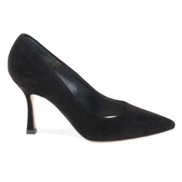BRAVO MODA 0126/CZARNY ZAMSZ