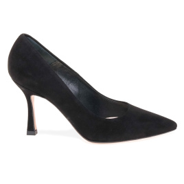 BRAVO MODA 0126/CZARNY ZAMSZ