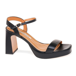 BRAVO MODA  0143/CZARNA SKORA