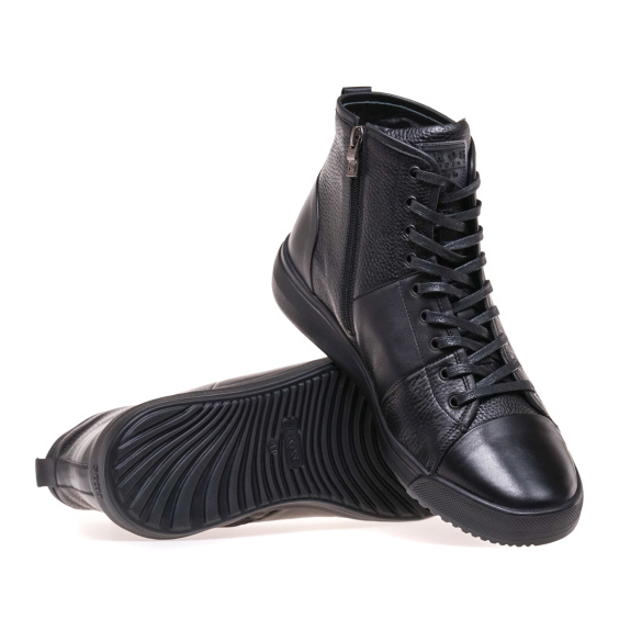 Черевики комфорт IKOS 303-1/S-OW/BLACK/LICO