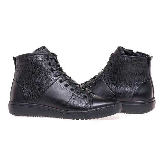 Черевики комфорт IKOS 303-1/S-OW/BLACK/LICO