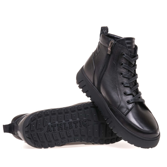 Черевики комфорт IKOS 1059-1/S-OW/BLACK/LICO