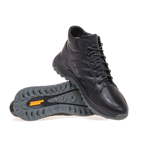 Черевики комфорт IKOS 1043-1/S-OW/BLACK/LICO