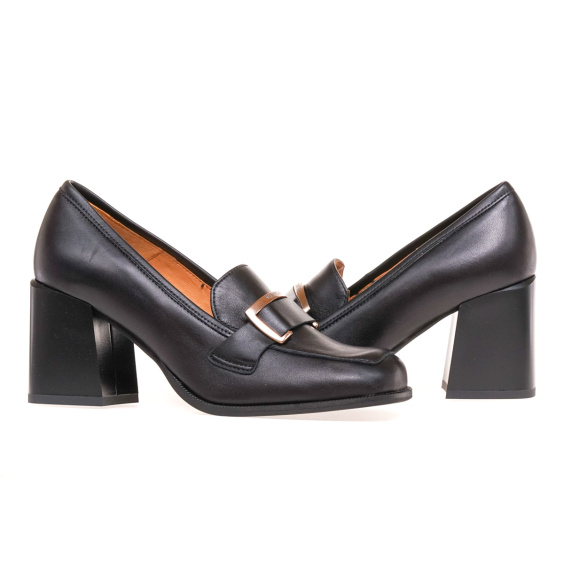 Туфлі BRAVO MODA 0223/CZARNA SKORA