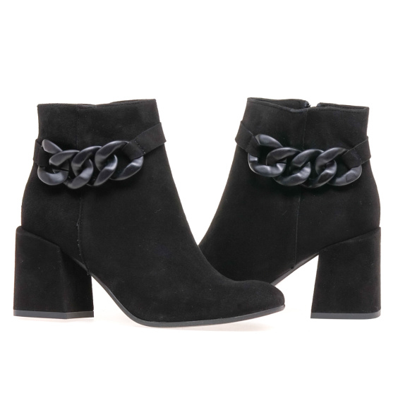 Черевики BRAVO MODA 2441/CZARNY ZAMSZ