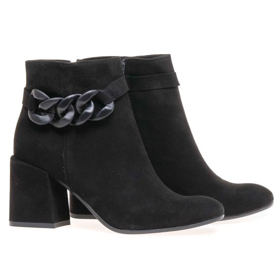 Черевики BRAVO MODA 2441/CZARNY ZAMSZ