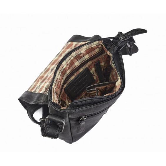 Сумка чоловіча HILL BURRY 6154/BLACK