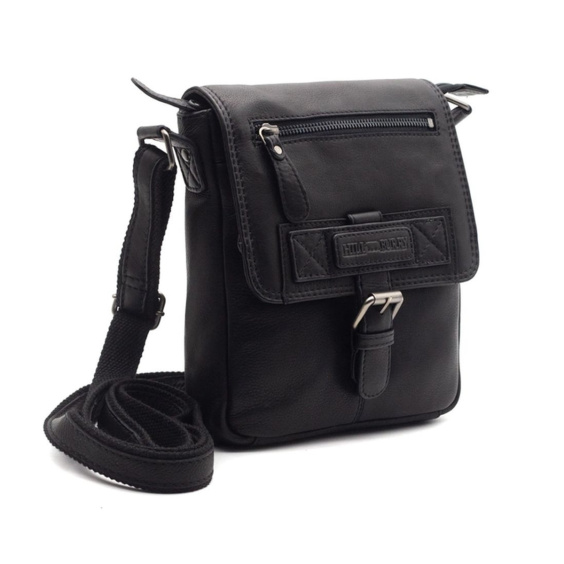 Сумка чоловіча HILL BURRY 6163/BLACK