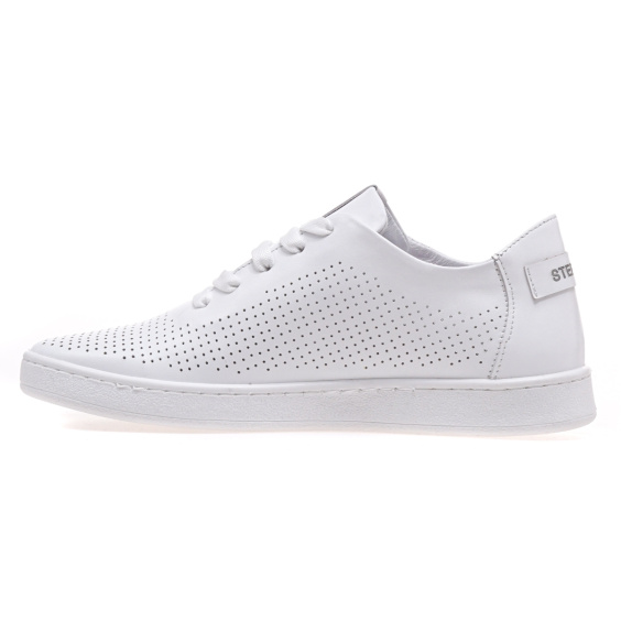 Туфлі перфорація STEPTER 8399/WHITE/LICO