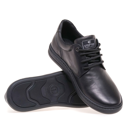 Туфлі комфорт STEPTER 8509/BLACK/LICO