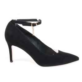 BRAVO MODA 0234/CZARNY ZAMSZ