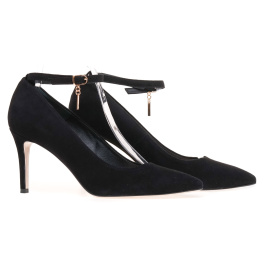 BRAVO MODA 0234/CZARNY ZAMSZ BRAVO MODA 0234/CZARNY ZAMSZ