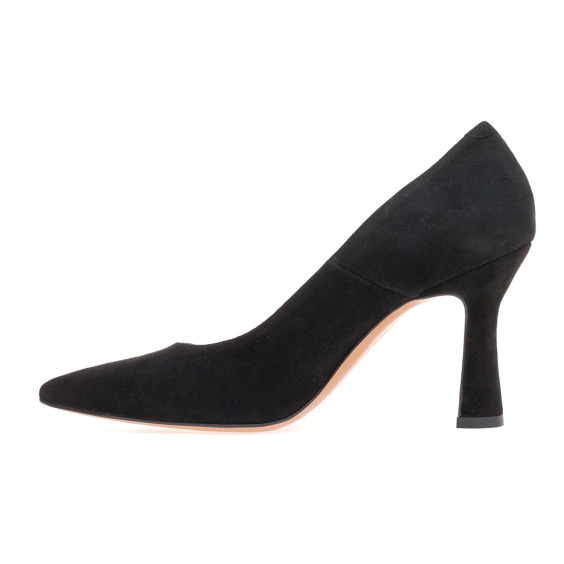 Туфлі човники BRAVO MODA 0250/CZARNY ZAMSZ
