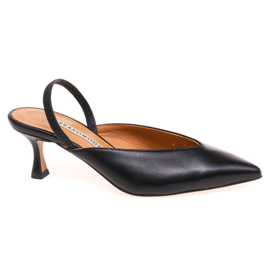Слінгбеки BRAVO MODA 0262/CZARNY SKORA
