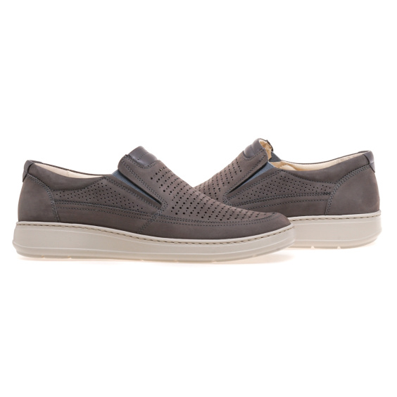 Туфлі комфорт STEPTER 8458/GREY/NUBUK