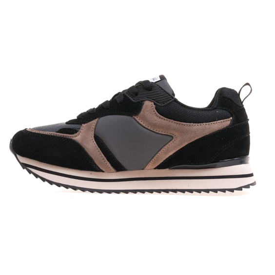 Кросівки RESTIME JWB24031/BLACK+BEIGE