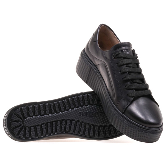 Кеди STEPTER 8550/BLACK/LEATHER