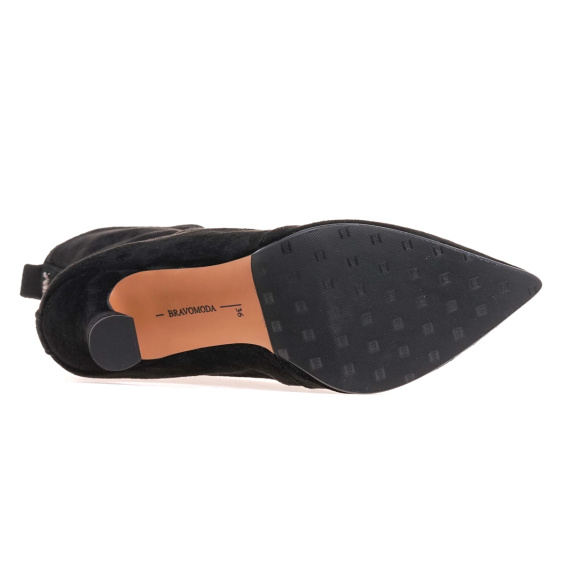 Черевики BRAVO MODA 2473/CZARNY ZAMSZ