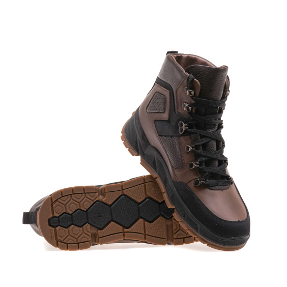 Черевики комфорт IKOS 306-5S/BROWN LEATHER